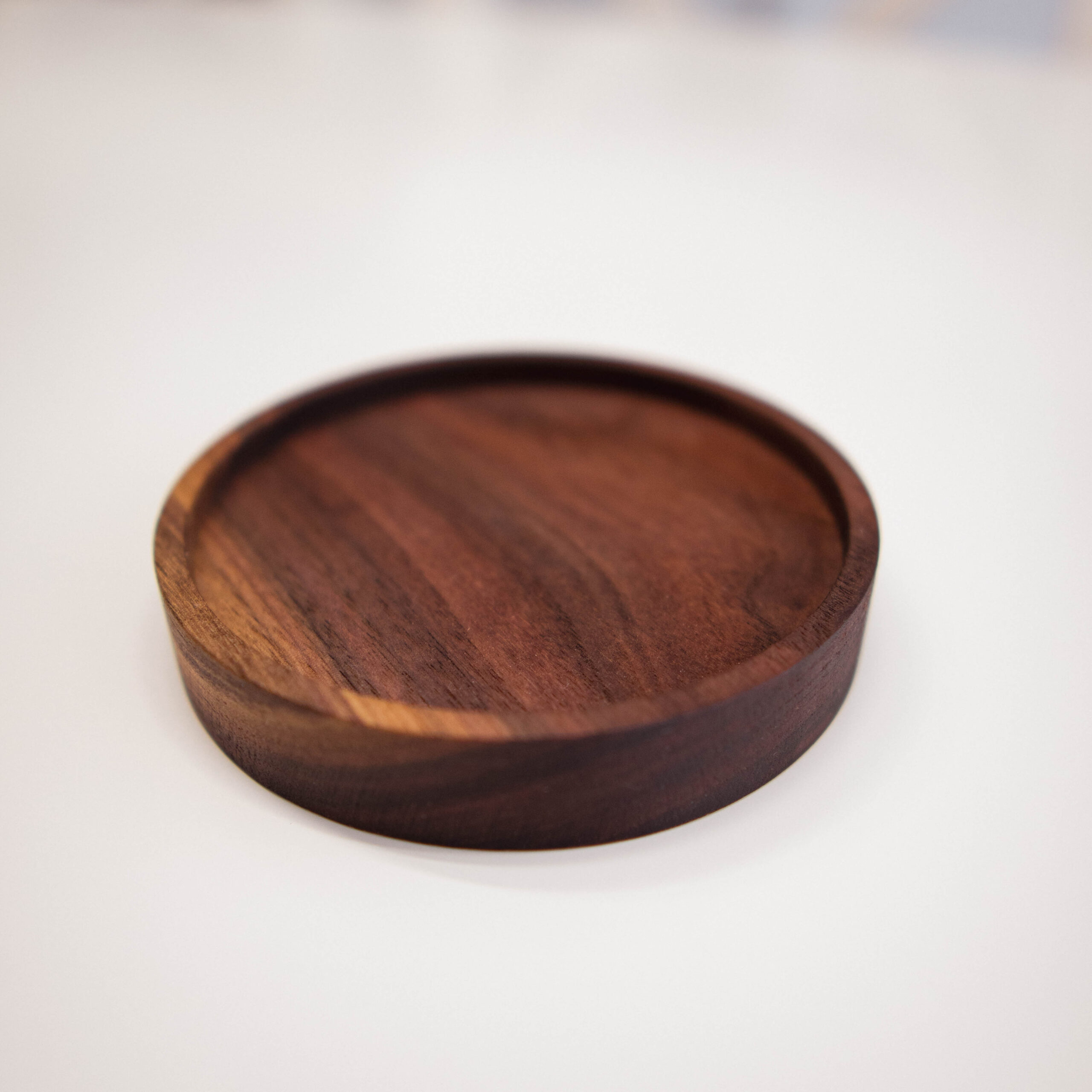 Untersetzer aus Holz - Walnuss